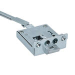 Cab door lock mechanism set, left Bus - 12/60  0436-420