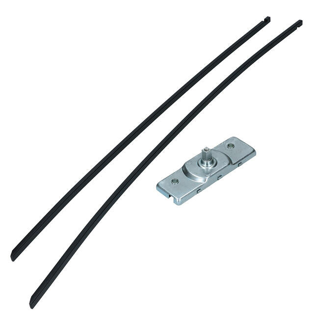 Cargo door lock mechanism with locking rods right rear /left front Bus 02/55-10/62 0436-535