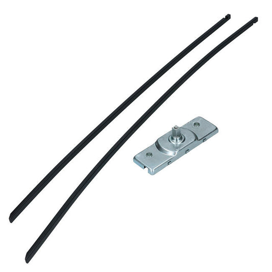 Cargo door lock mechanism with locking rods right rear /left front Bus 02/55-10/62 0436-535